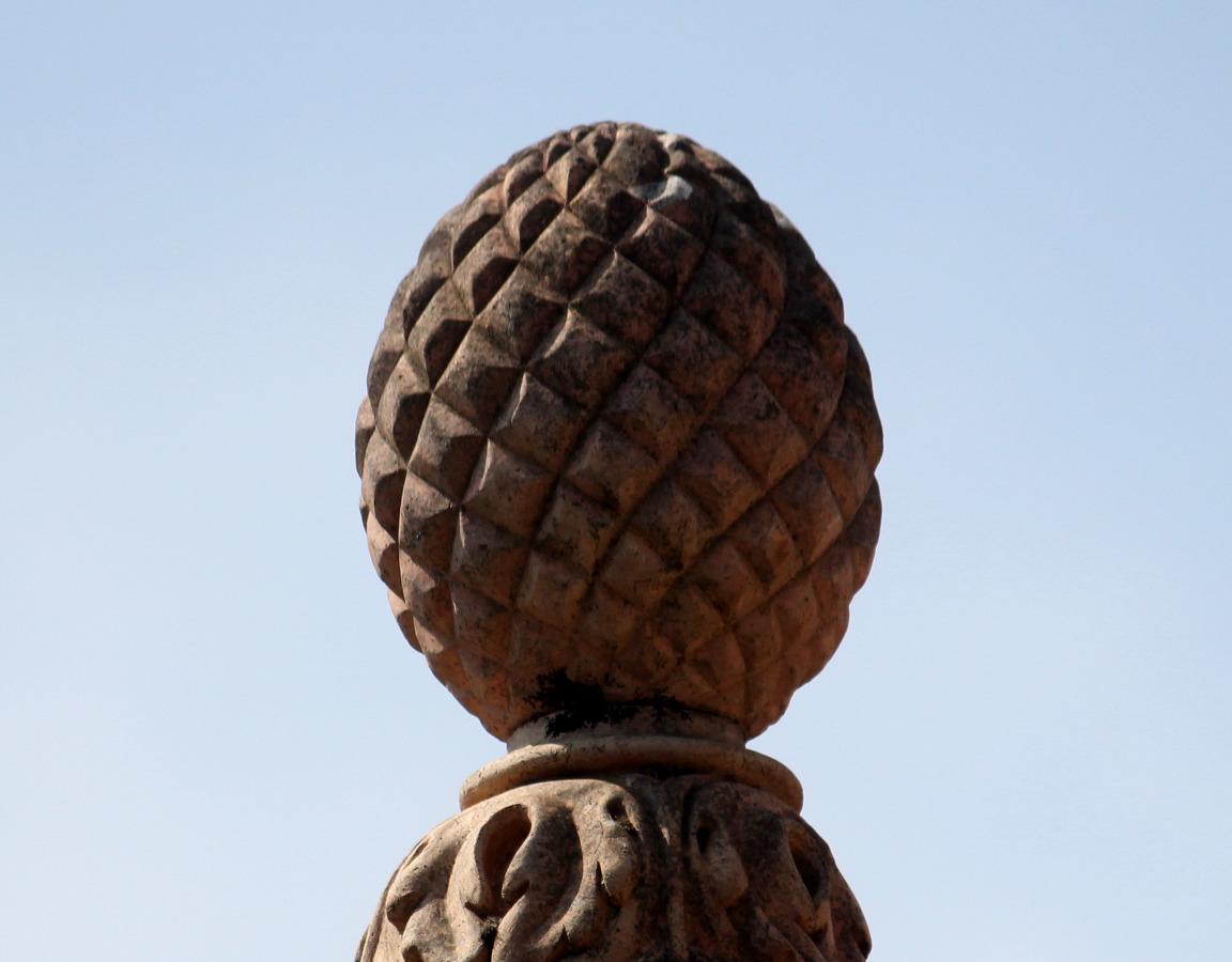 Un ananas en pierre à Gimont